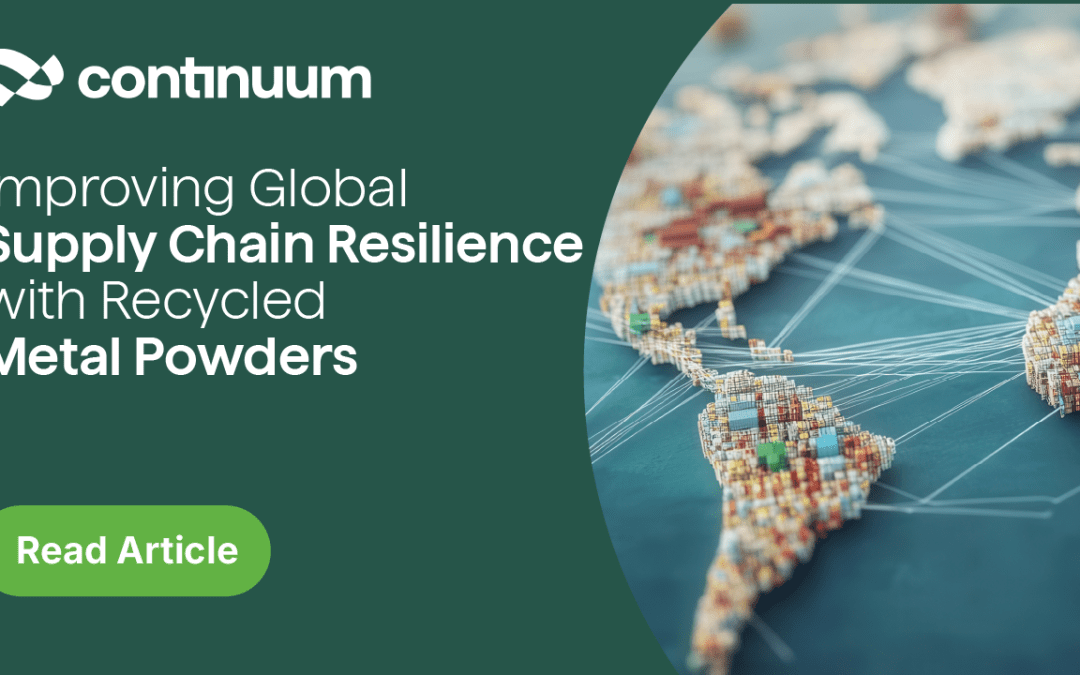 Global Metal Supply Chains: How Reclaimed Powders Improve Resilience