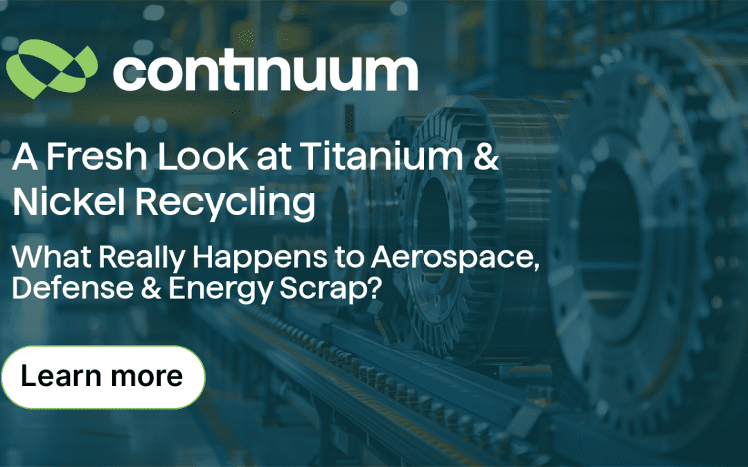 A Fresh Look at Titanium & Nickel Recycling