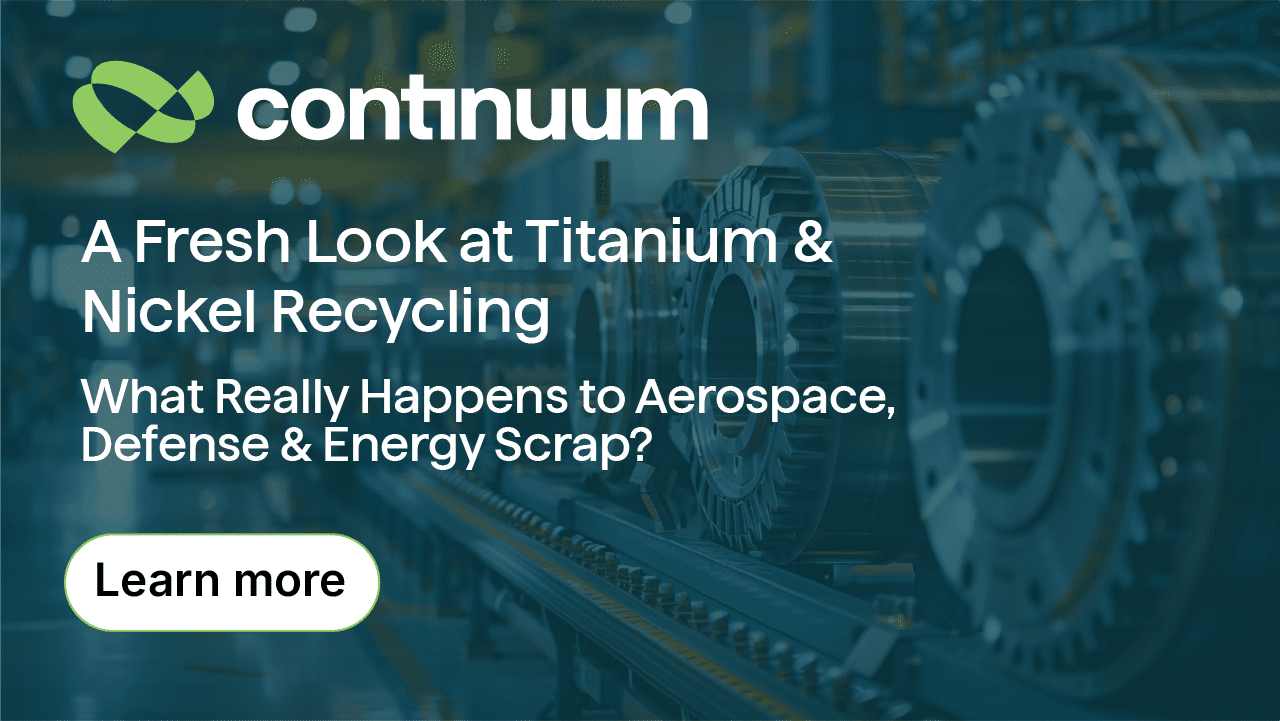 A Fresh Look at Titanium & Nickel Recycling