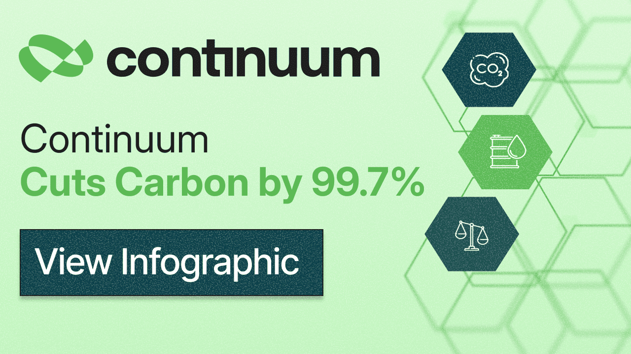 Beyond the Infographic: The Data Behind Continuum’s 99.7% Emissions Reduction