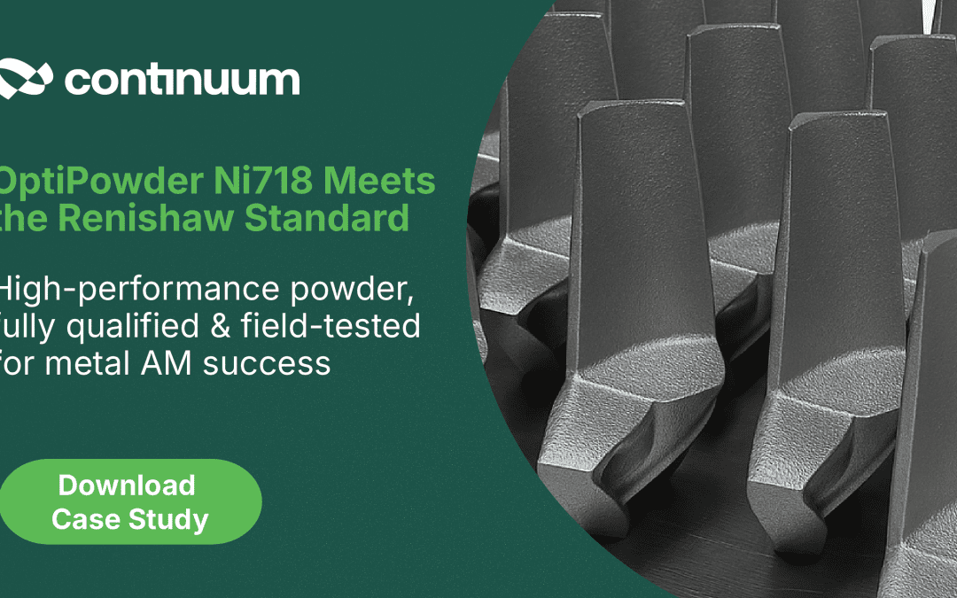 Proven Performance: OptiPowder Ni718 Qualified on Renishaw Metal AM Systems
