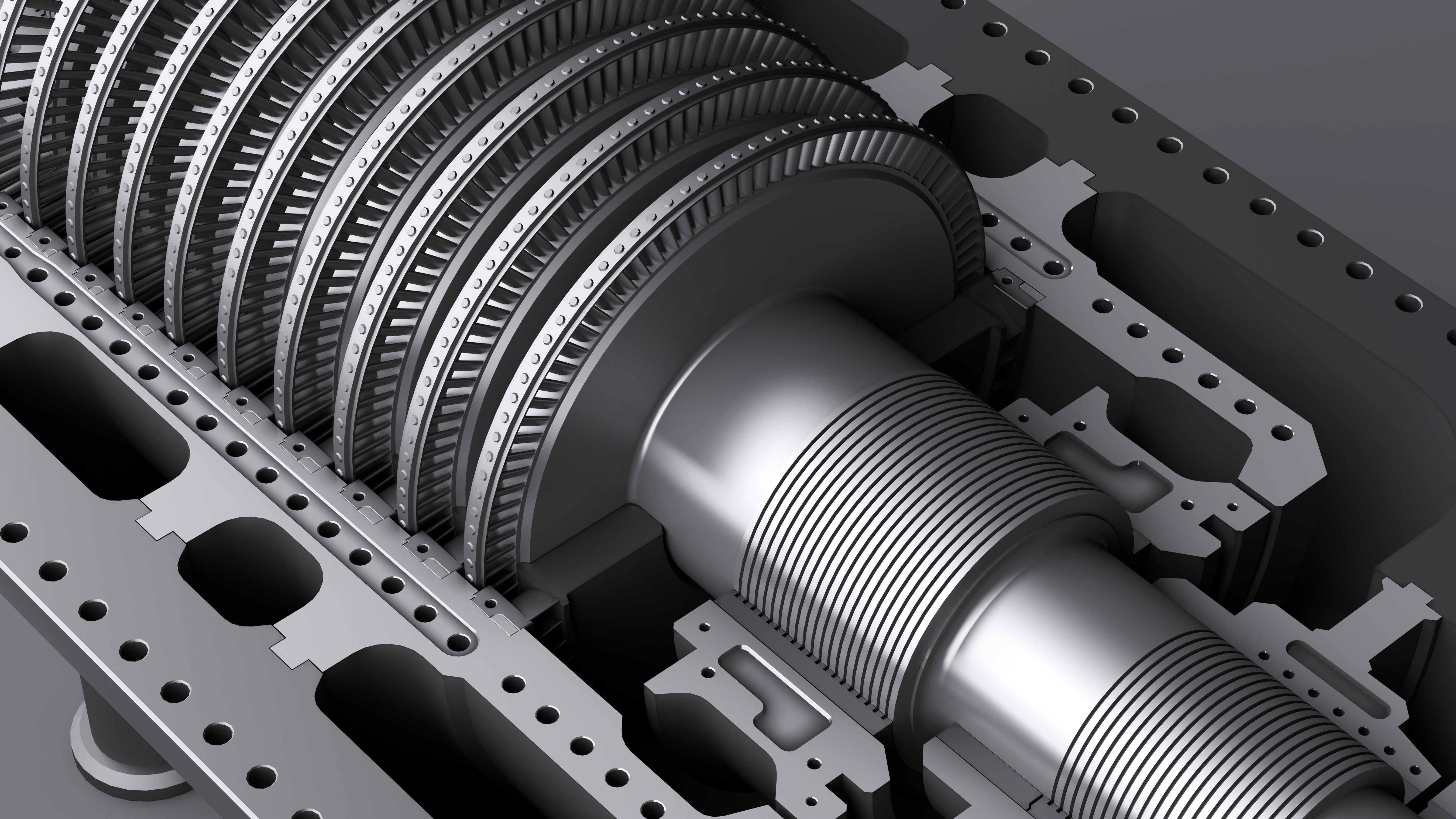 3d Render Turbine 2 3d Render Turbine 2