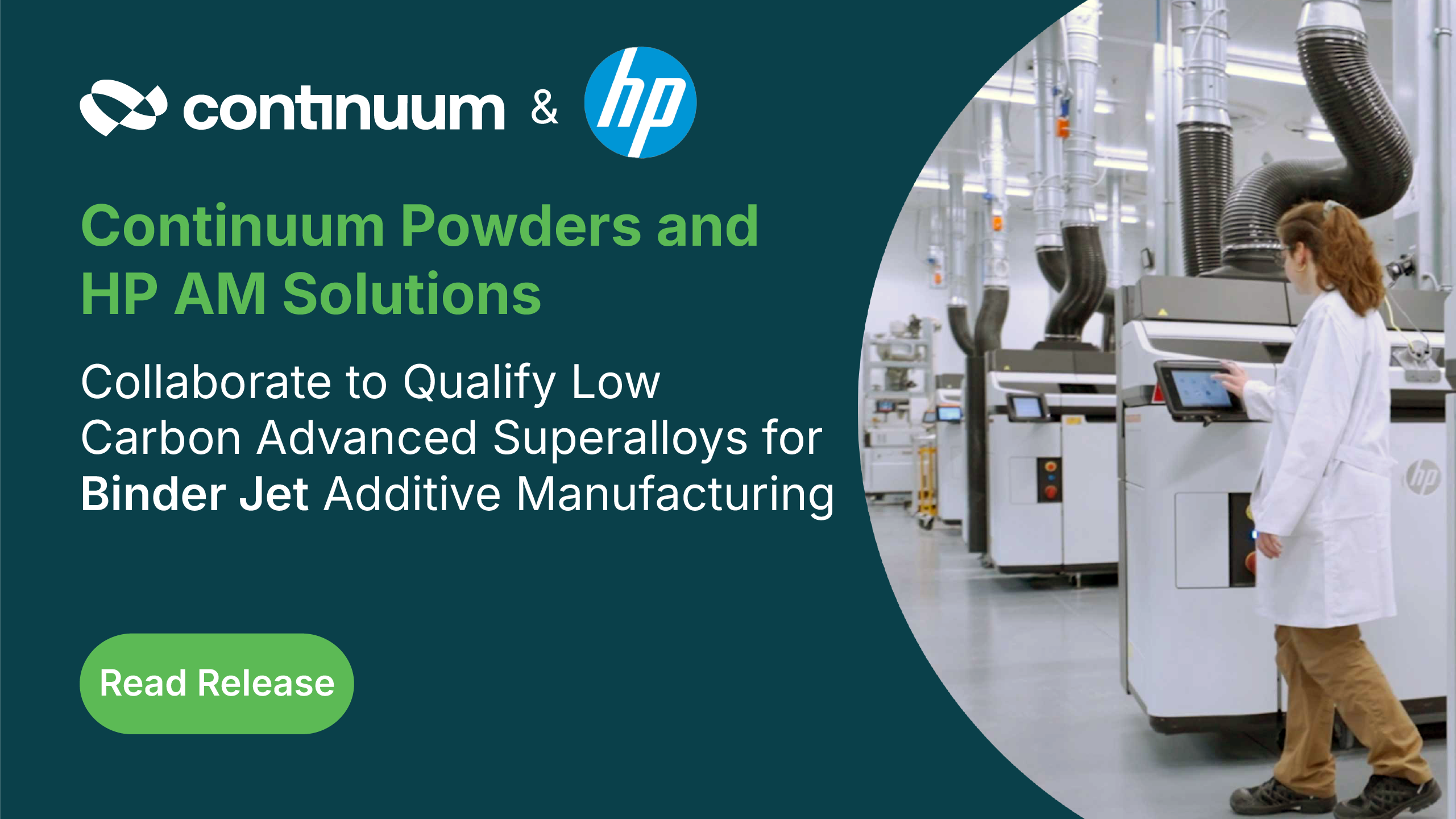 The Path to Fully Circular Metal Manufacturing Starts at Formnext 2025 1 Continuum HP PR Promo