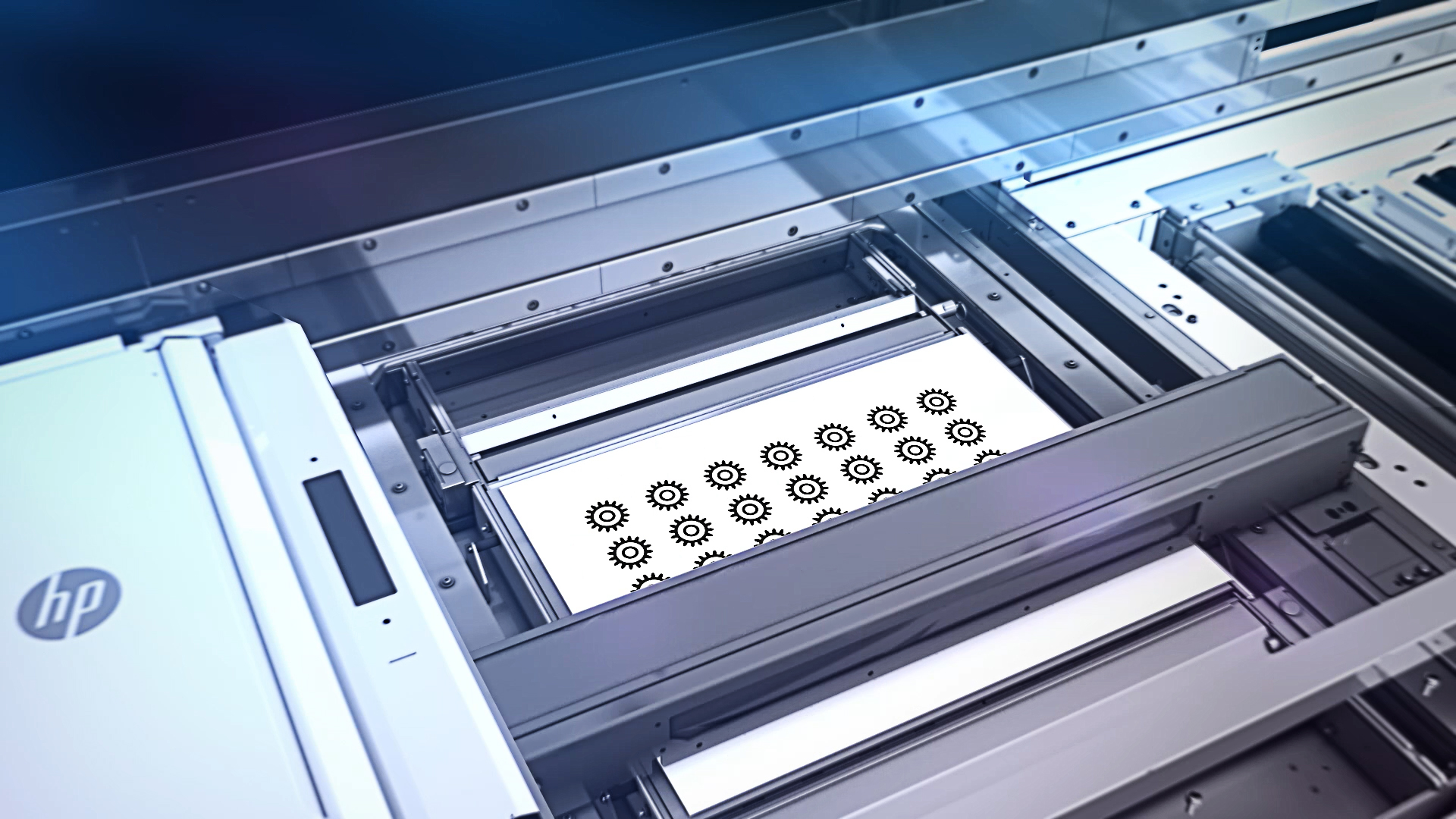 HP Metal Jet technology printing process