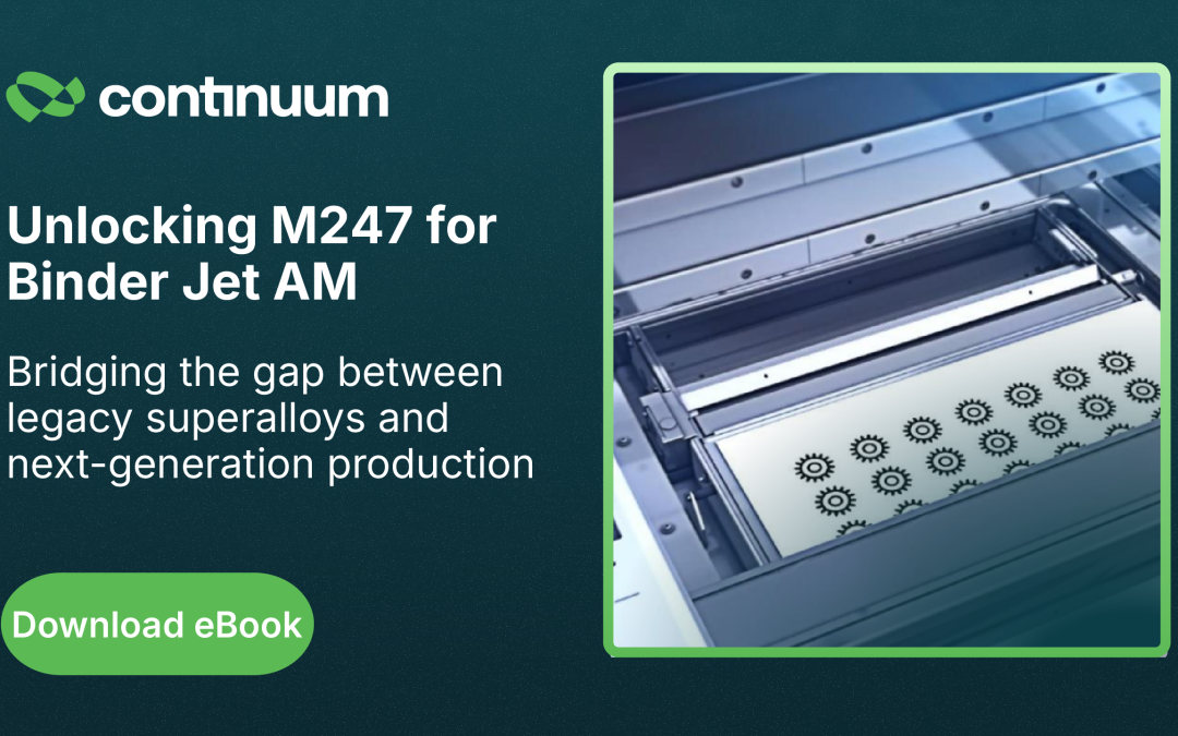 Unlocking M247 for Binder Jet Additive Manufacturing