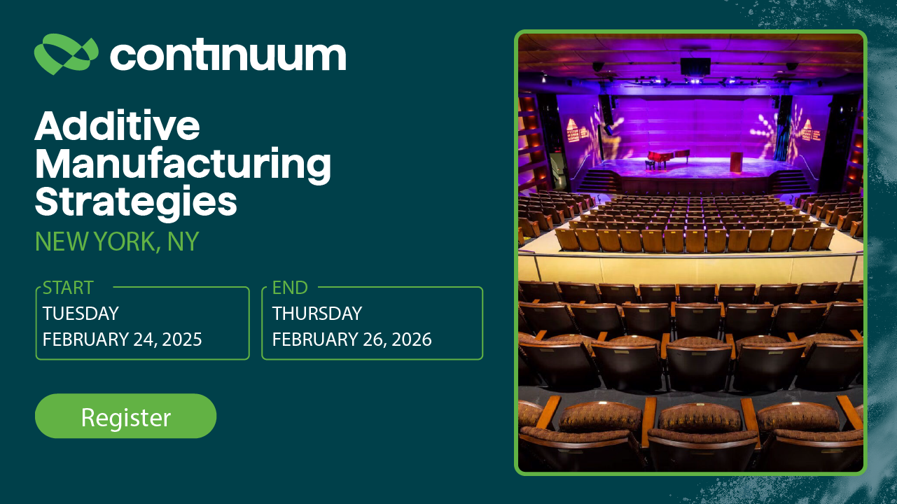 Events 3 Additive Manufacturing Strategies (AMS)