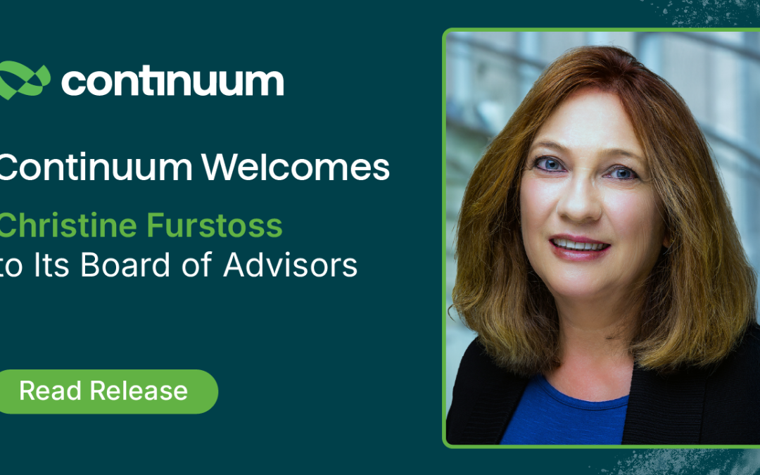 Continuum Powders Welcomes Christine Furstoss to Its Board of Advisors
