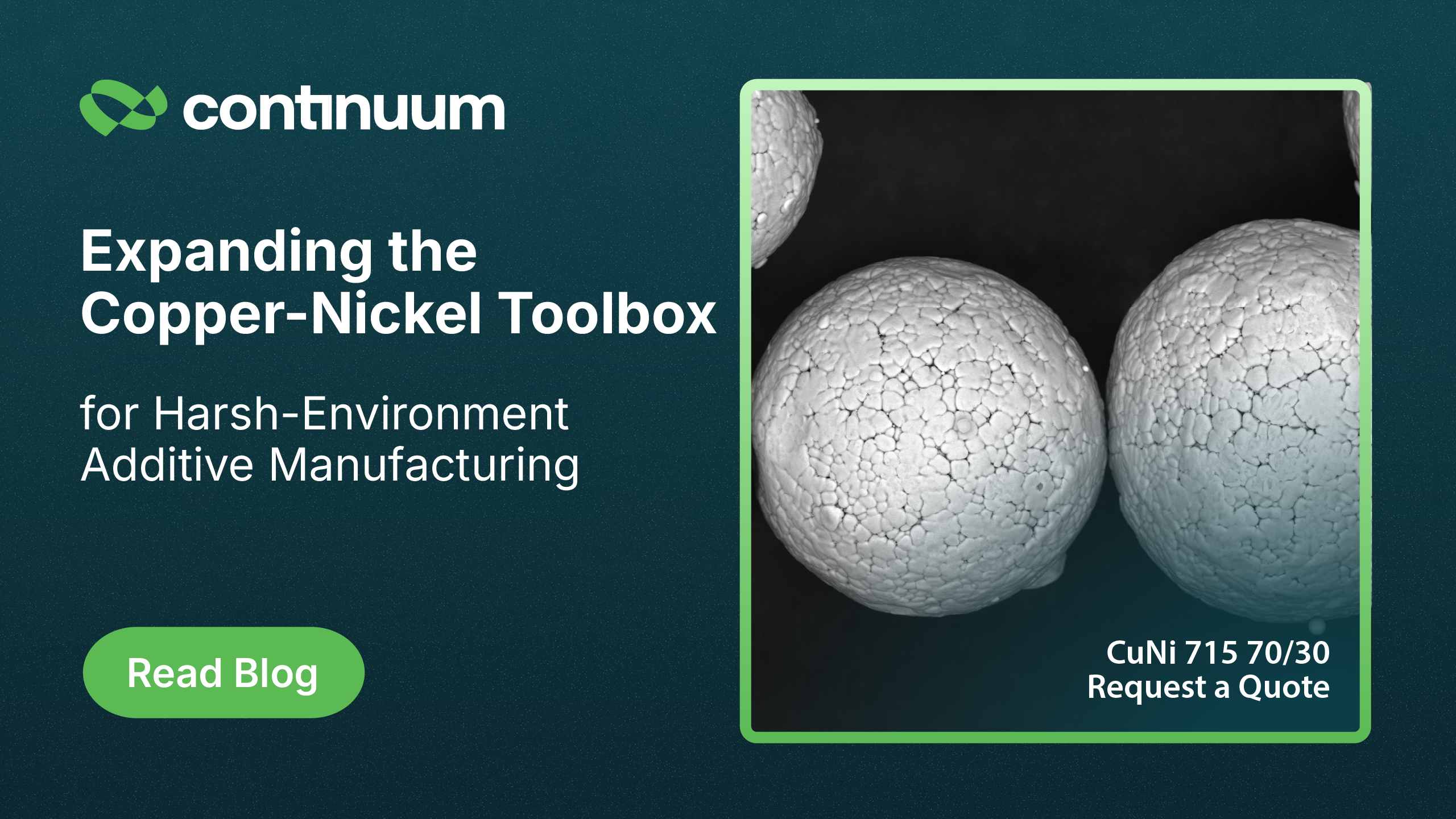 Expanding the Copper-Nickel Toolbox for Harsh-Environment Additive Manufacturing