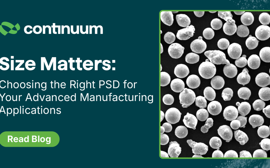 Size Matters: Choosing the Right PSD  for Your Advanced Manufacturing Applications 