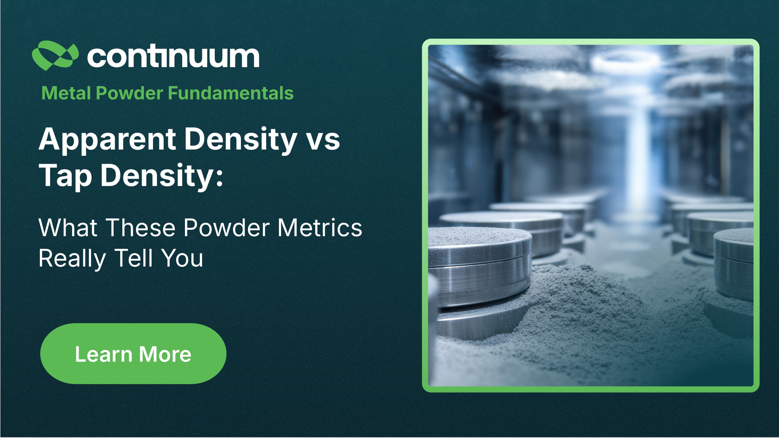 Apparent Density vs Tap Density: What These Powder Metrics Really Tell You