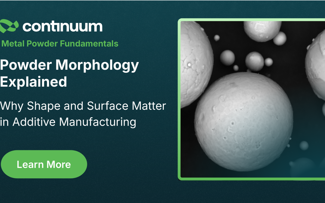Powder Morphology Explained: Why Shape and Surface Matter in Additive Manufacturing