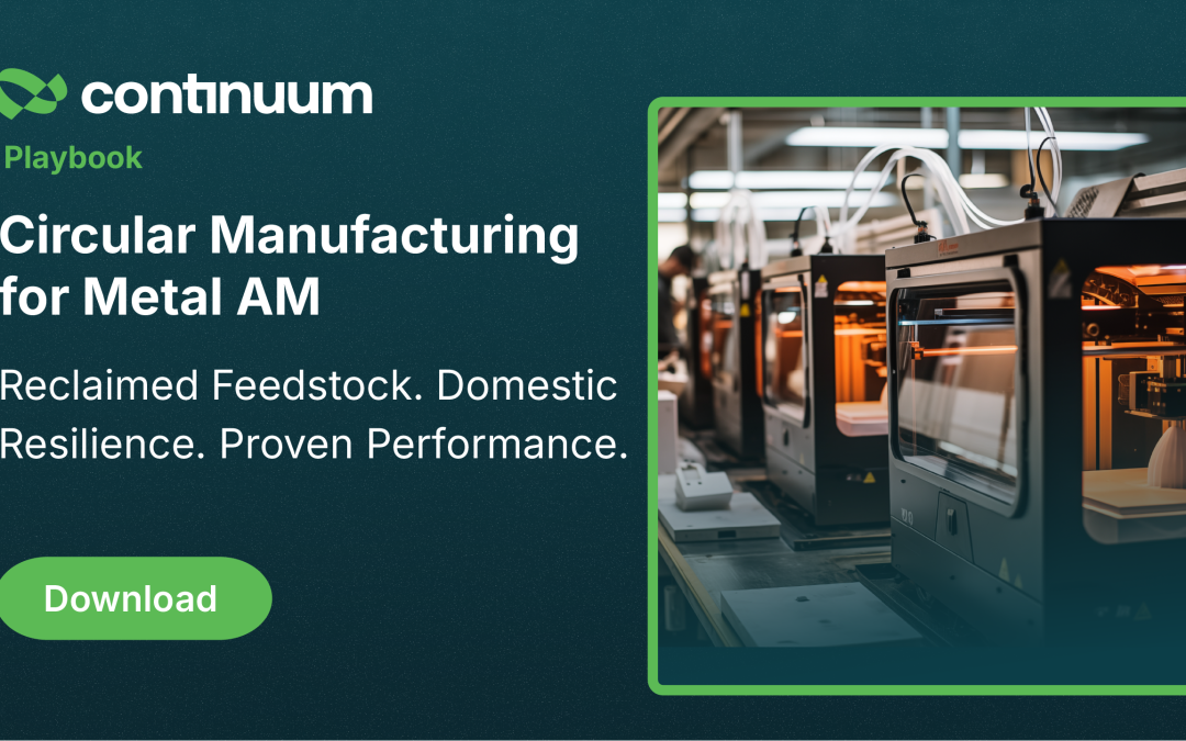 Circular Manufacturing for Metal Additive Manufacturing