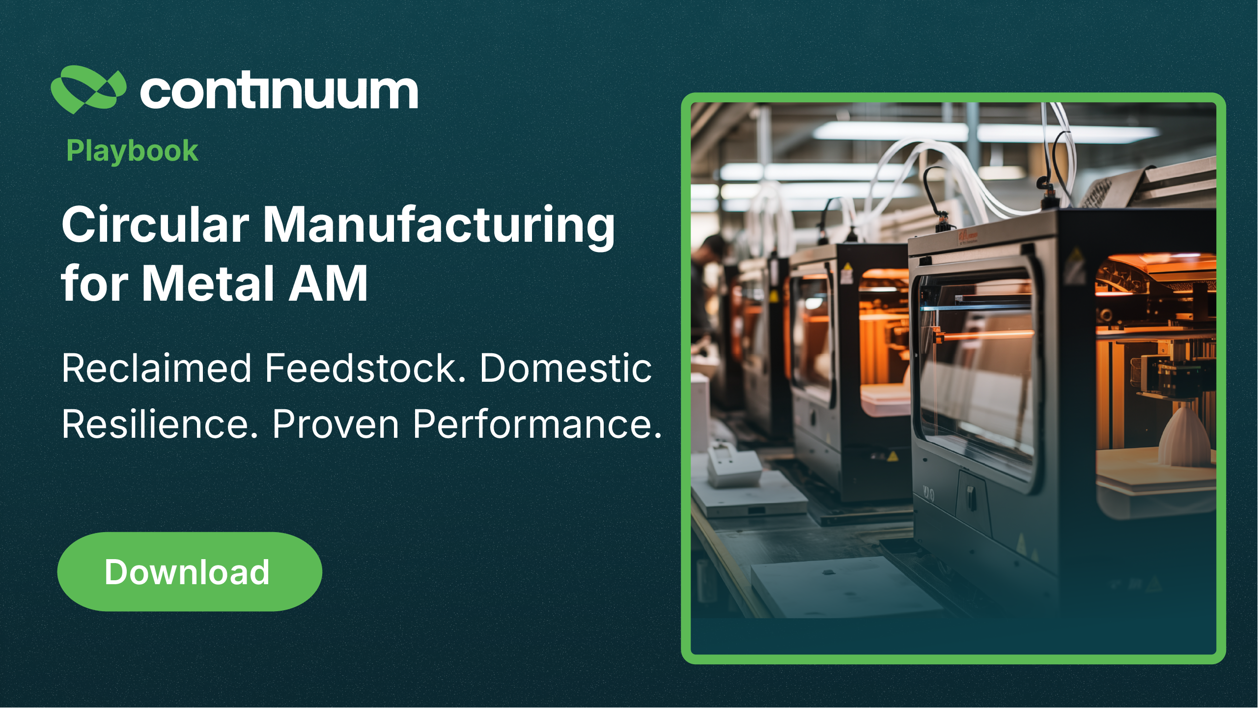Circular Manufacturing for Metal AM