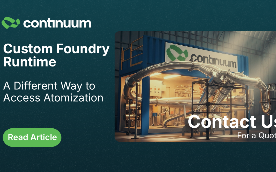 Custom Foundry Runtime: A Smarter Path from Alloy Development to Production