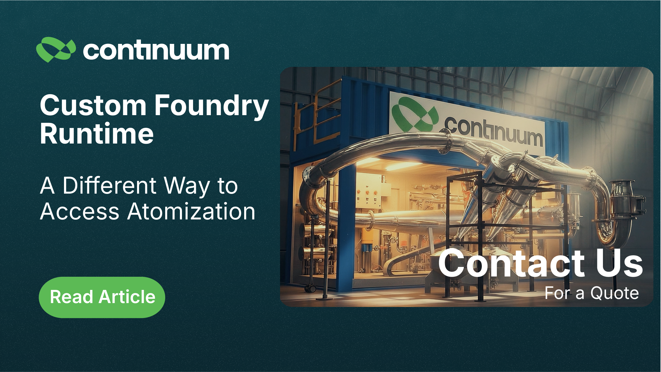Custom Foundry Runtime: A Smarter Path from Alloy Development to Production