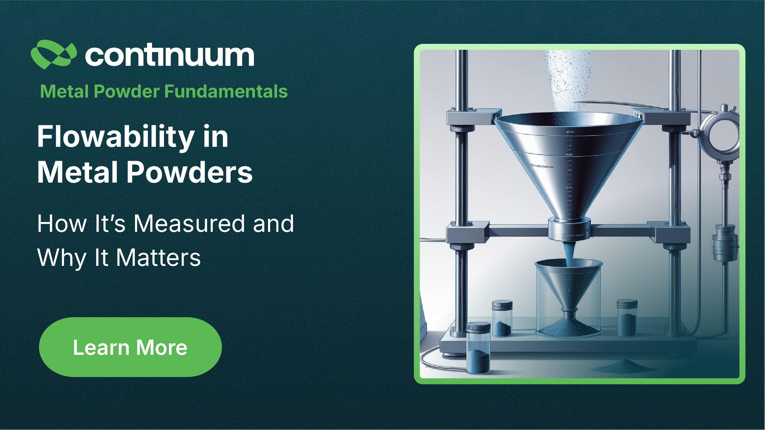 Flowability in Metal Powders: How It’s Measured and Why It Matters