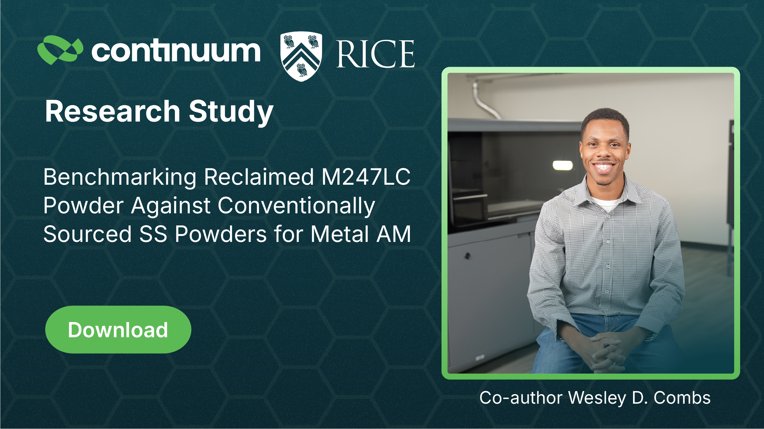 Report Highlights the Performance of M247LC Powder for Metal Binder Jetting