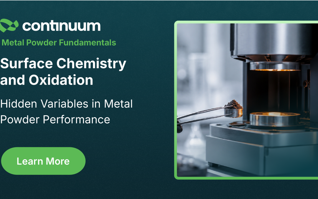 Surface Chemistry and Oxidation: Hidden Variables in Metal Powder Performance