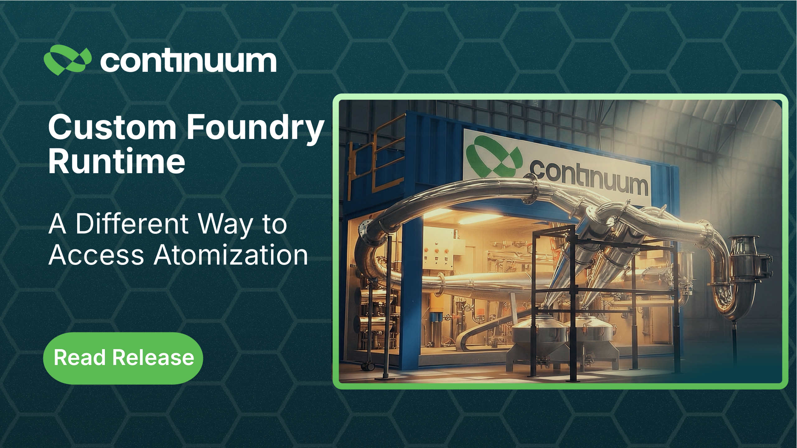 Continuum Powders Launches Custom Foundry Runtime to Accelerate Specialty Alloy Development and Small-Batch Metal Production