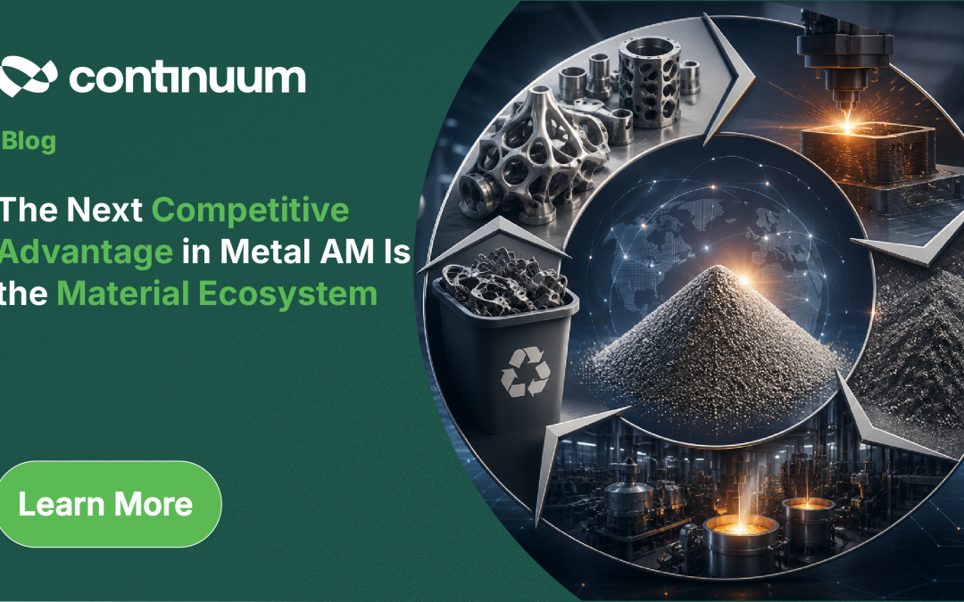 The Next Competitive Advantage in Metal Additive Manufacturing Is the Material Ecosystem