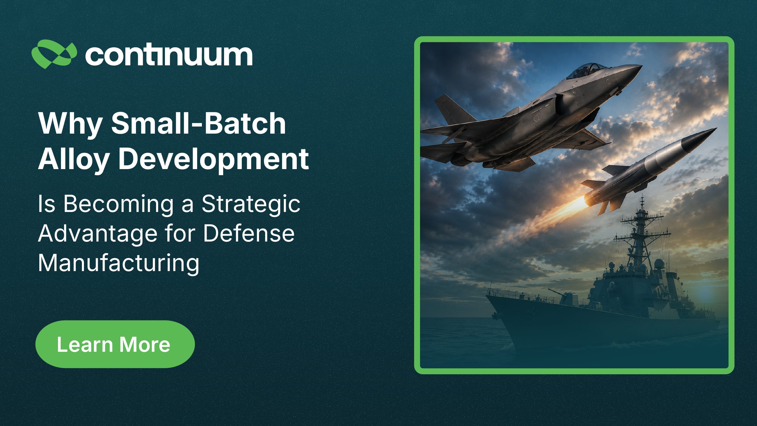Why Small-Batch Alloy Development Is Becoming a Strategic Advantage for Defense Manufacturing