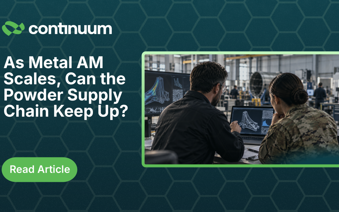 As Metal AM Scales, Can the Powder Supply Chain Keep Up?