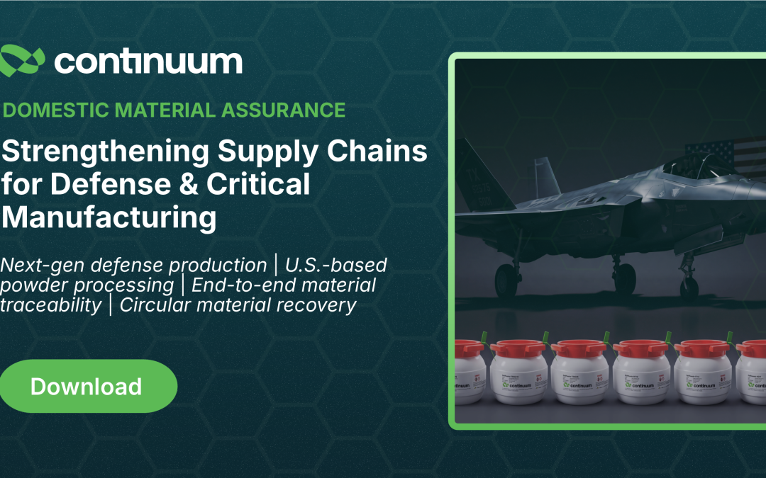 Strengthening Supply Chains for Defense and Critical Manufacturing
