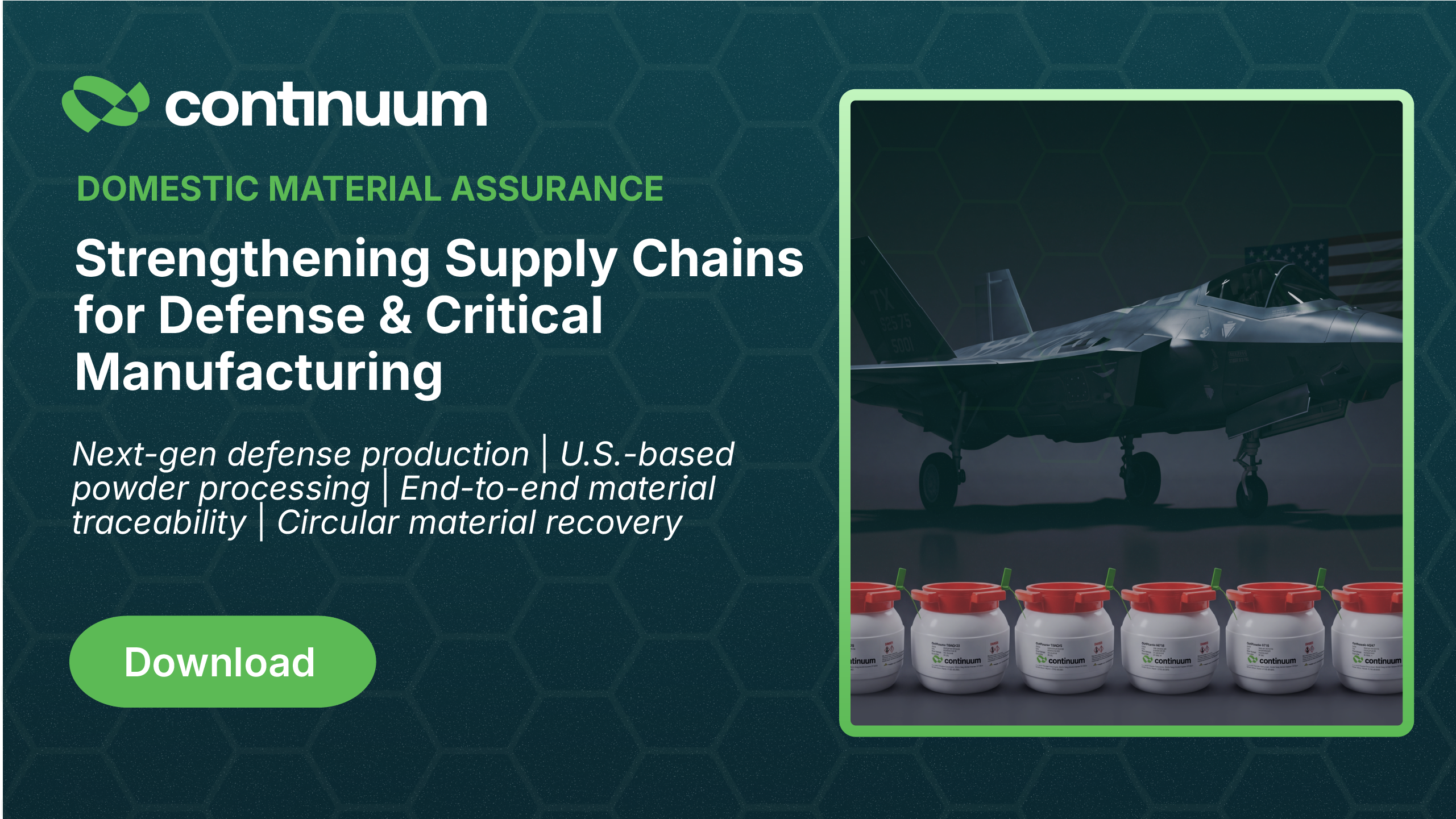 Strengthening Supply Chains for Defense and Critical Manufacturing