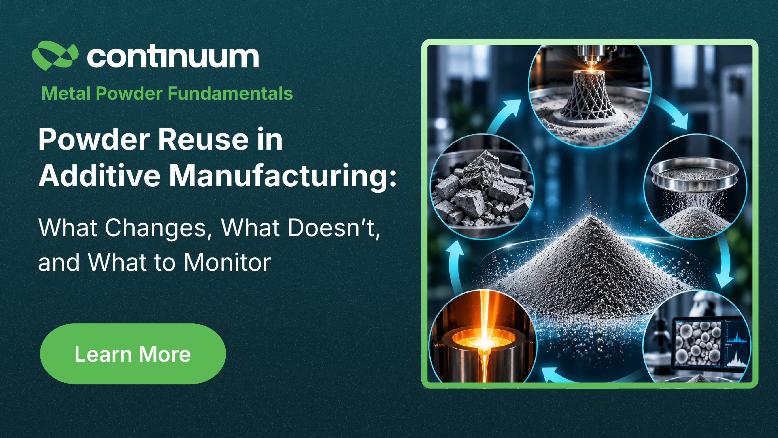 Powder Reuse in Additive Manufacturing: What Changes, What Doesn’t, and What to Monitor