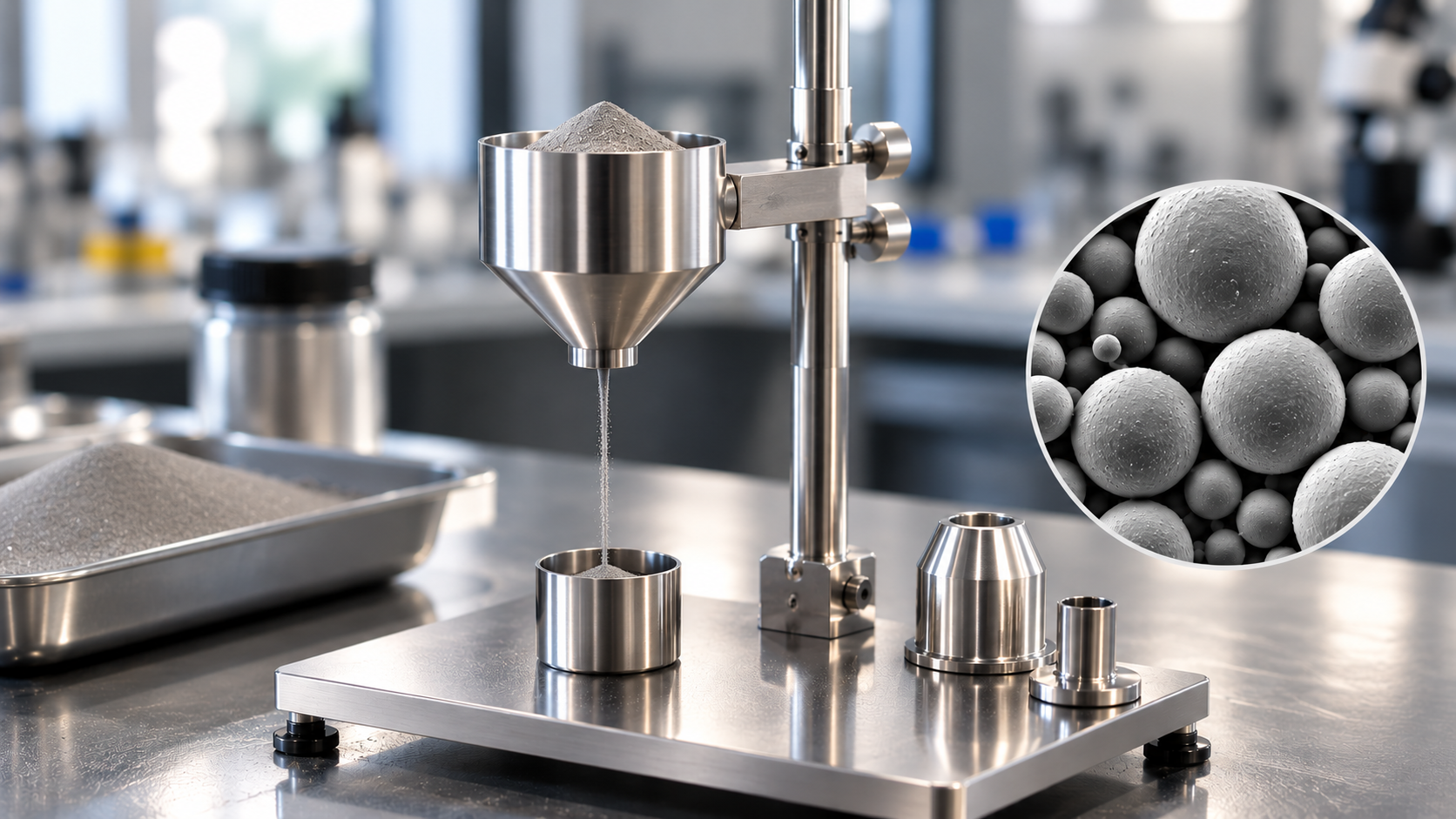 Metal Powder Flow Test Apparatus 1